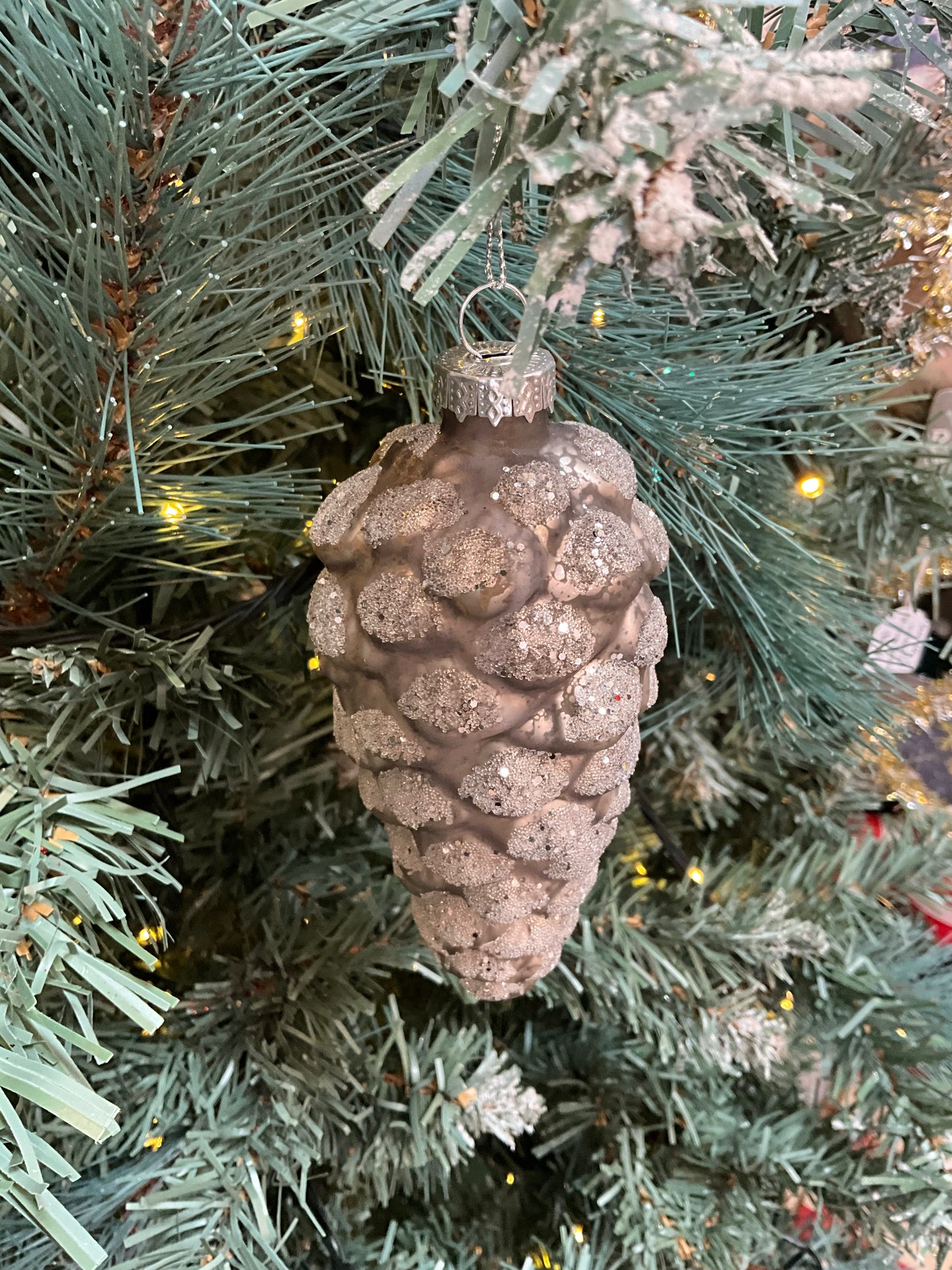 Glass Pinecone