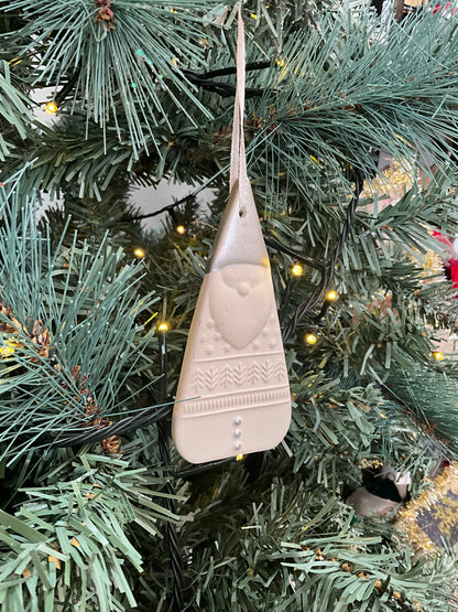 Ceramic Santa Deco