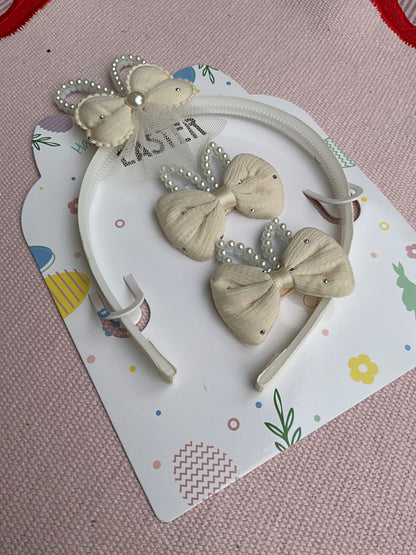 Ivory Easter Headband