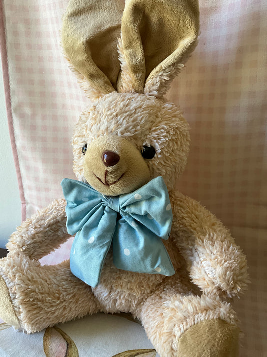 Blue Bow Tie Bunny