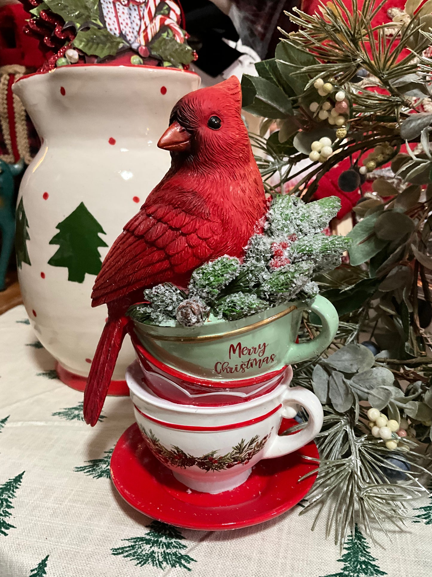 Cardinal on Cups