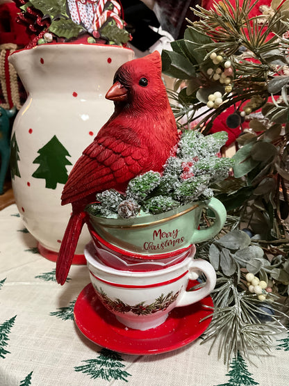 Cardinal on Cups