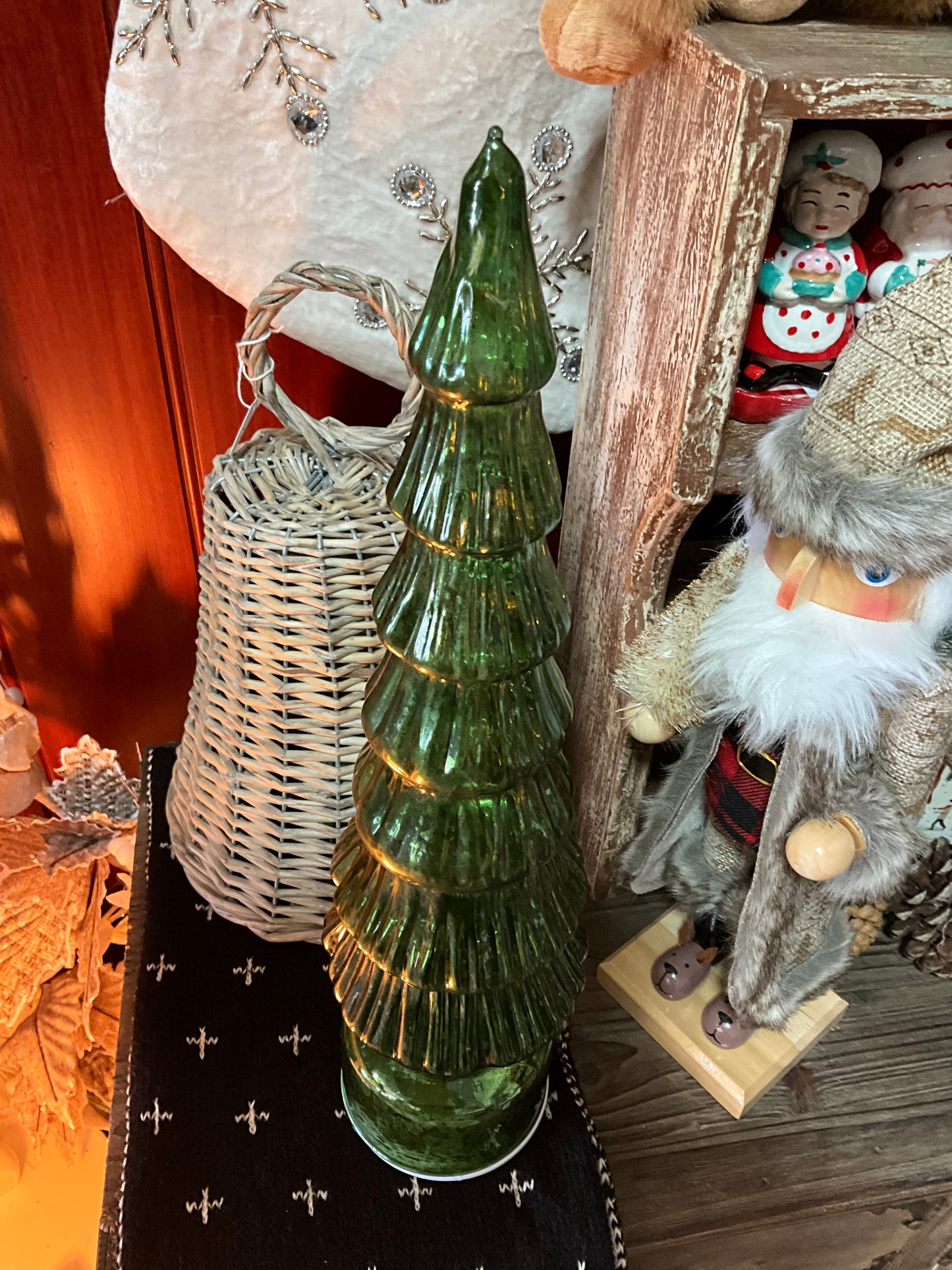Green Glass Tree