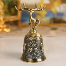 Load image into Gallery viewer, Reindeer Bell Gold