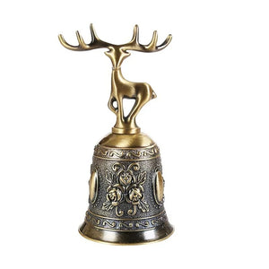 Reindeer Bell Gold