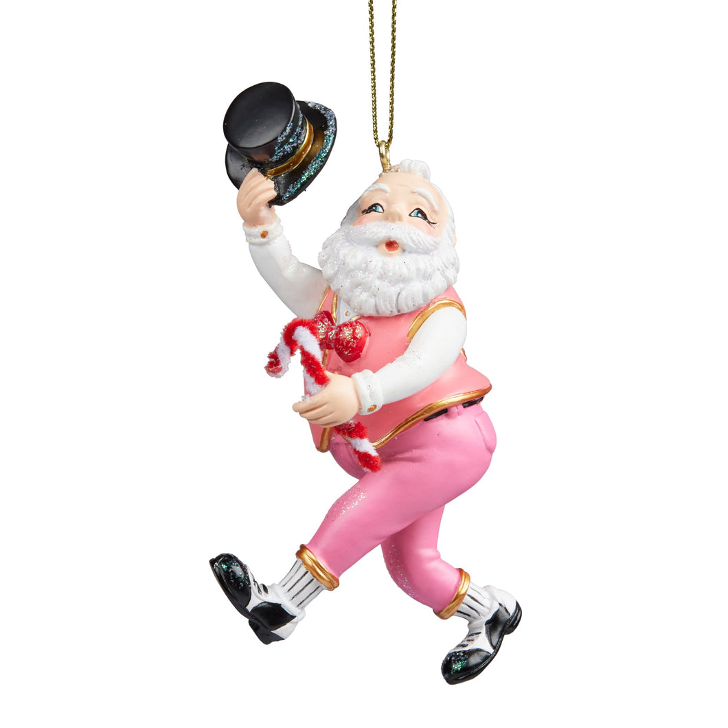 Dapper Pink Santa