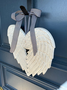 Wooden Angel Wings