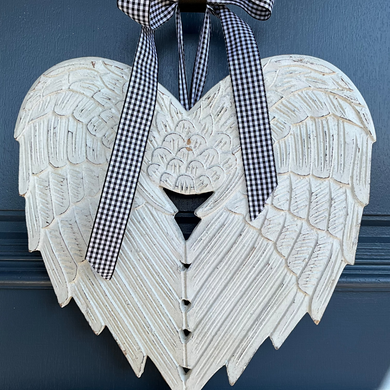 Wooden Angel Wings