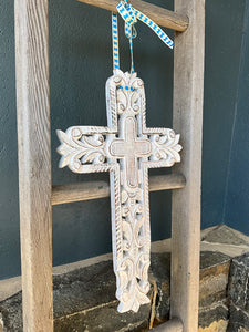 White Wooden Cross