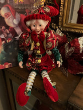 Load image into Gallery viewer, Red Christmas Elf