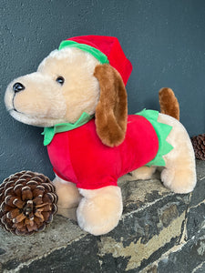 Christmas Dog Plush