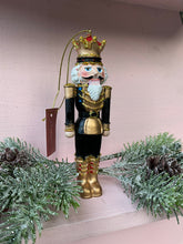 Load image into Gallery viewer, Black Gold Nutcracker