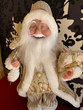 Load image into Gallery viewer, Gold Standing Santa