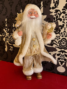 Gold Standing Santa