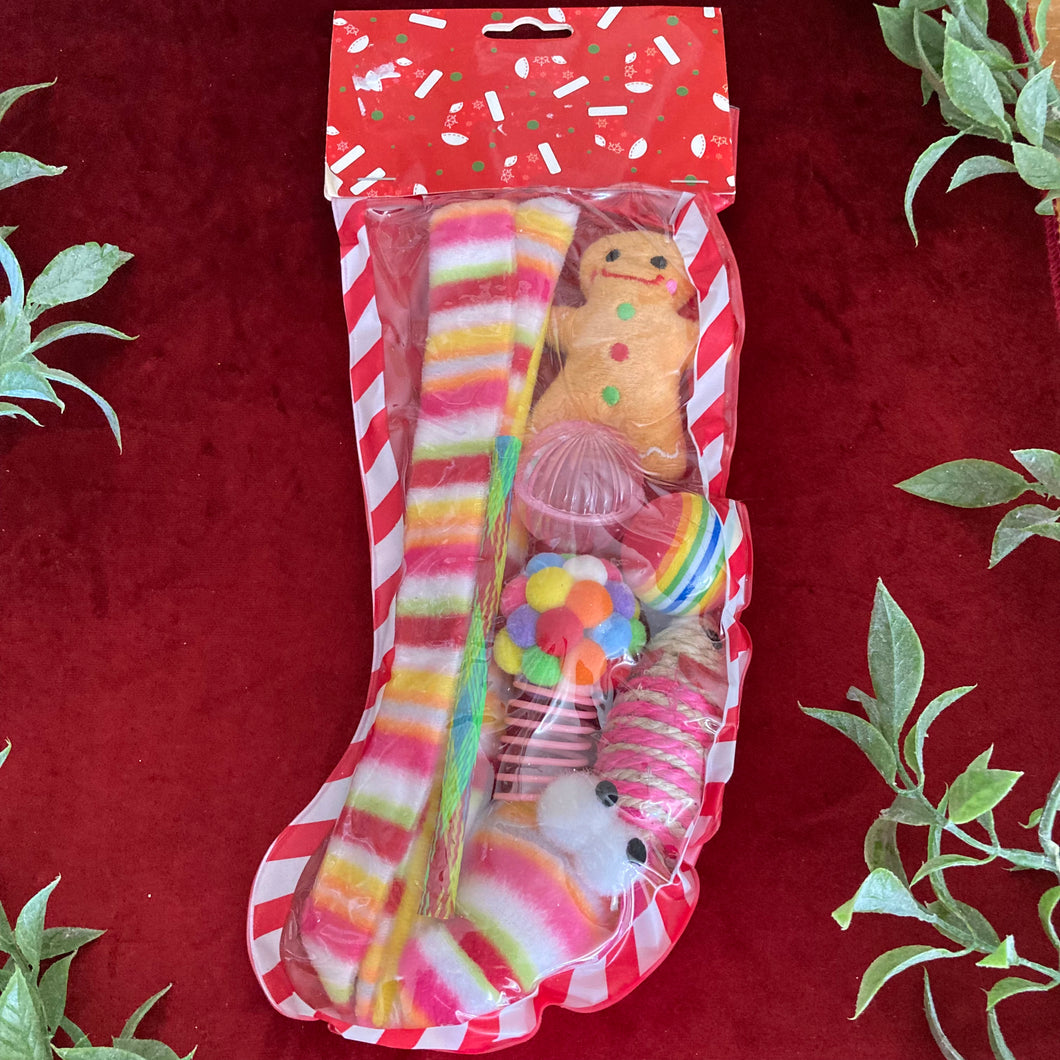 Cat Christmas Stocking