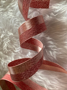 Pink Red Satin Ribbon