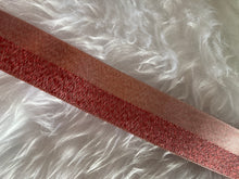 Load image into Gallery viewer, Pink Red Satin Ribbon