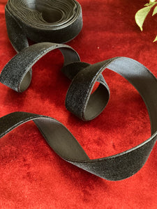 Black Velvet Ribbon 19mm