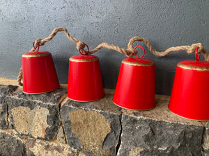 Red Bell Rope Garland