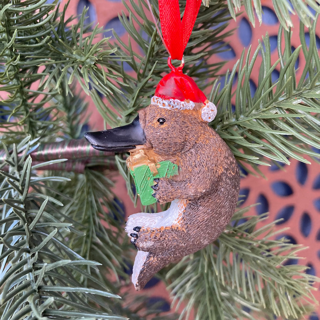 Christmas Platypus Deco