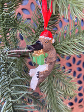 Load image into Gallery viewer, Christmas Platypus Deco