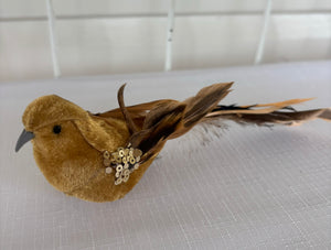 Gold Feather Bird