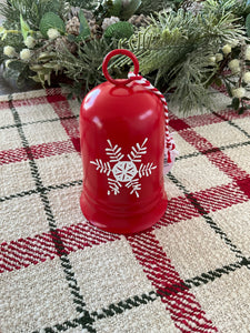 Red Snowflake Bell