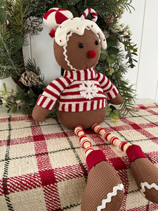 Dangle Leg Gingerbread  Boy