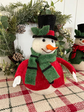 Load image into Gallery viewer, Red Jacket Snowman RAZ