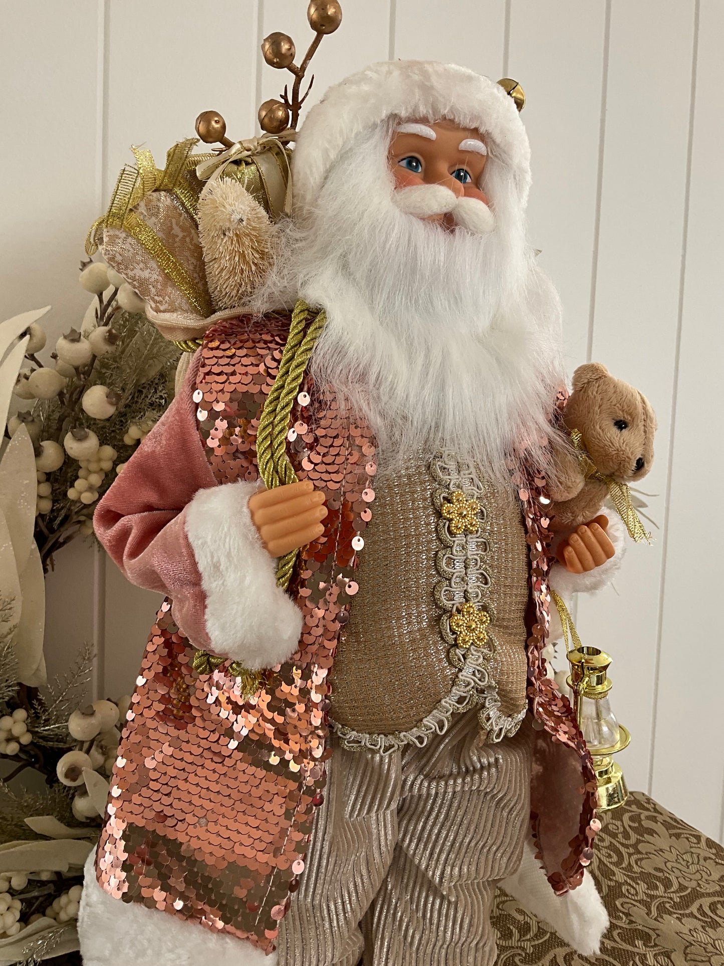 Pink Champagne Santa