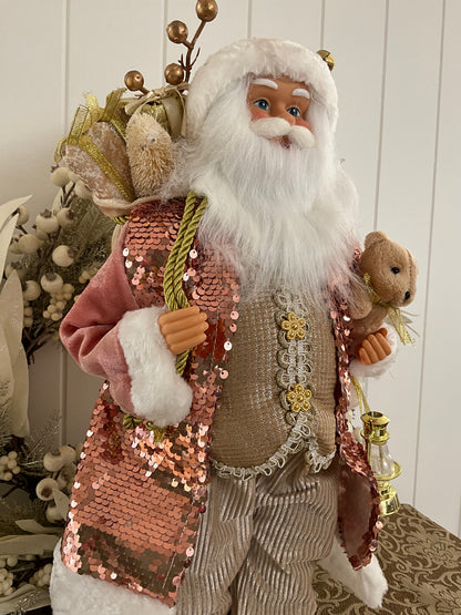 Pink Champagne Santa