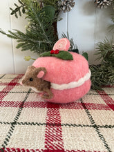 Load image into Gallery viewer, Mouse in Pink Macaron