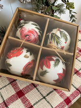 Load image into Gallery viewer, Floral Glass Ball Set RAZ