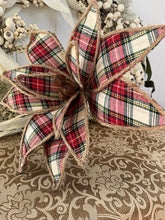 Load image into Gallery viewer, Country Tartan Poinsettia