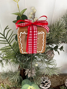 Gingerbread Gift Box Stem