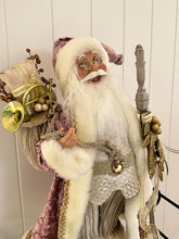 Load image into Gallery viewer, Mauve Standing Santa