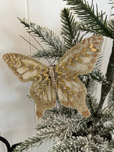 Load image into Gallery viewer, Gold Jewel Butterfly