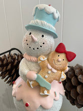 Load image into Gallery viewer, Pastel Snowman Gingerbread