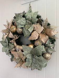 Champagne Green Wreath