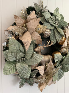 Champagne Green Wreath