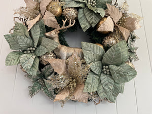 Champagne Green Wreath