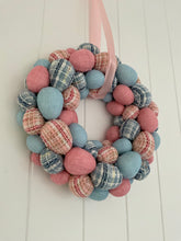 Load image into Gallery viewer, Easter Wreath Tweed Eggs