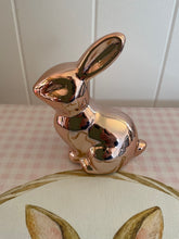 Load image into Gallery viewer, Rose Gold Ceramic Bunny