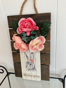 Wall Hanging with Flowers