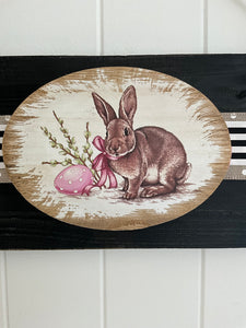 Wooden Easter Plaque