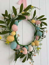 Load image into Gallery viewer, Easter Wreath with Eggs