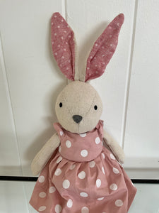 Pink Fabric Girl Bunny