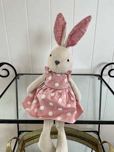 Pink Fabric Girl Bunny