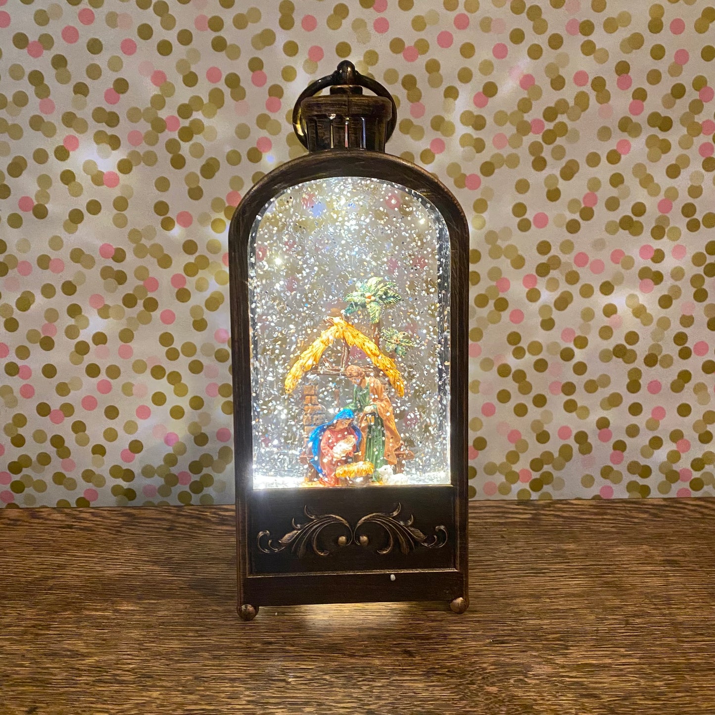 Nativity Lantern LED