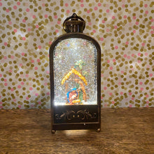 Load image into Gallery viewer, Christmas Nativity Glitter LanternLED